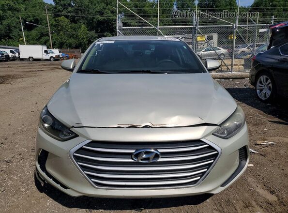 KMHD74LF2HU314446 2017 HYUNDAI ELANTRA Tan Դիմացի տեսք