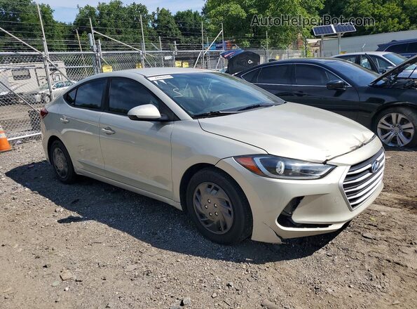 KMHD74LF2HU314446 2017 HYUNDAI ELANTRA Tan Առջևի աջ