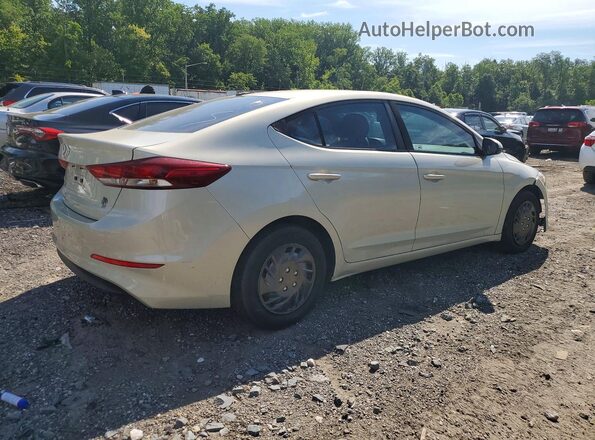 KMHD74LF2HU314446 2017 HYUNDAI ELANTRA Tan Հետևի աջ