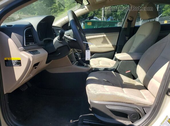 KMHD74LF2HU314446 2017 HYUNDAI ELANTRA Tan Սալոնի դիմացի տեսք