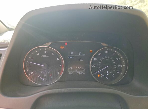 KMHD74LF2HU314446 2017 HYUNDAI ELANTRA Tan Սարքավորումների վահանակի տեսք