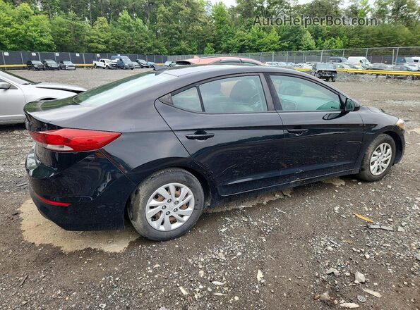 KMHD74LF2HU361069 2017 HYUNDAI ELANTRA Black Հետևի աջ