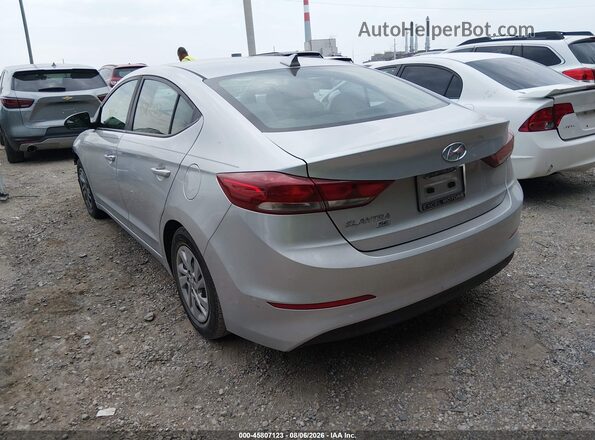 KMHD74LF2HU367230 2017 HYUNDAI ELANTRA Silver Trasero izquierdo