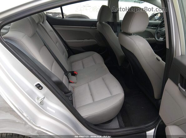 KMHD74LF2HU367230 2017 HYUNDAI ELANTRA Silver Vista de la etiqueta del VIN