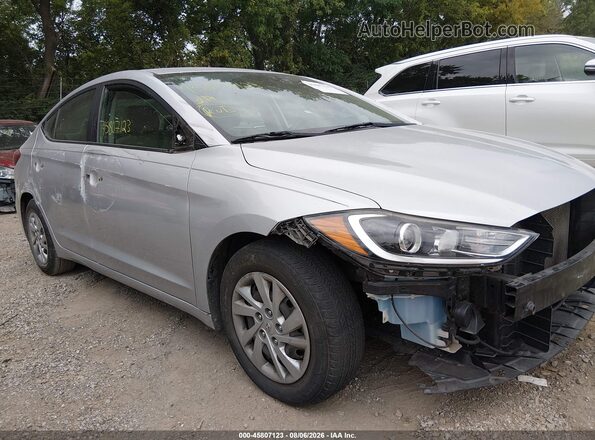 KMHD74LF2HU367230 2017 HYUNDAI ELANTRA Silver Vista frontal