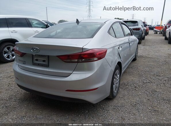 KMHD74LF2HU367230 2017 HYUNDAI ELANTRA Silver Trasero derecho