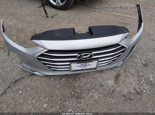 KMHD74LF2HU367230 2017 HYUNDAI ELANTRA Silver Vista del cuadro de instrumentos