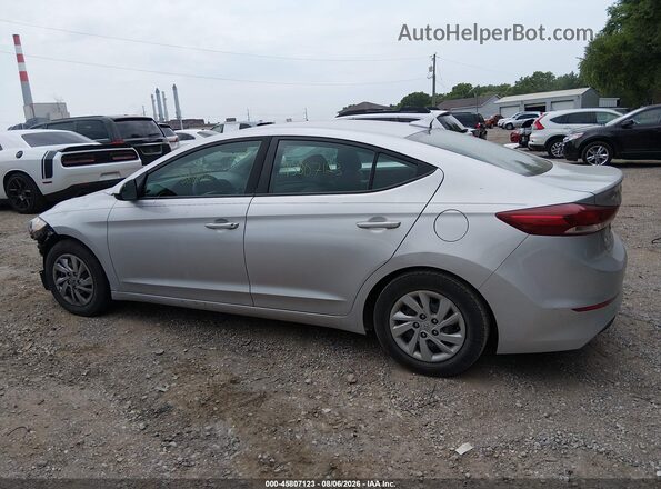 KMHD74LF2HU367230 2017 HYUNDAI ELANTRA Silver 