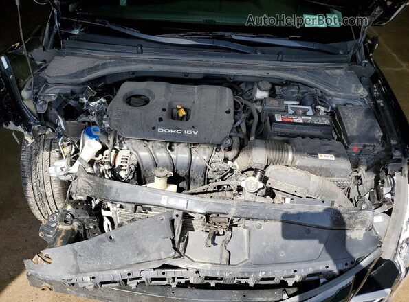 KMHD74LF2JU548401 2018 HYUNDAI ELANTRA Черный Вид задней части салона