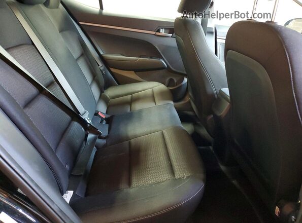 KMHD74LF2JU548401 2018 HYUNDAI ELANTRA Черный Вид задних сидений
