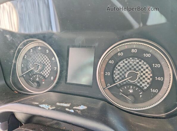 KMHD74LF2KU889122 2019 HYUNDAI ELANTRA Серебряный Вид щитка приборов