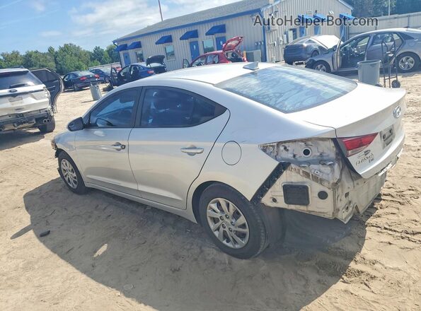 KMHD74LF3HU206157 2017 HYUNDAI ELANTRA Gray Trasero izquierdo