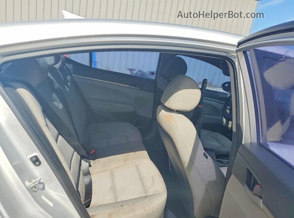KMHD74LF3HU206157 2017 HYUNDAI ELANTRA Gray Vista de los asientos traseros