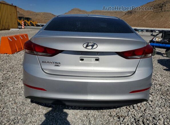 KMHD74LF3HU376549 2017 HYUNDAI ELANTRA Silver Вид ззаду