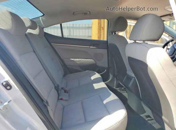 KMHD74LF3HU376549 2017 HYUNDAI ELANTRA Silver Вид задніх сидінь