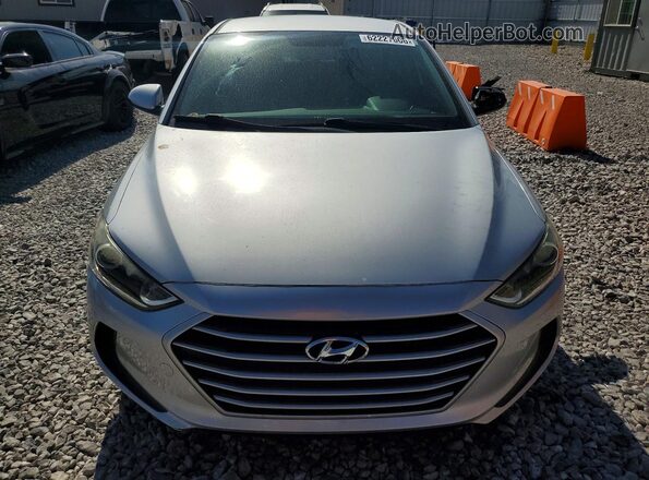 KMHD74LF3HU376549 2017 HYUNDAI ELANTRA Silver Вид спереду