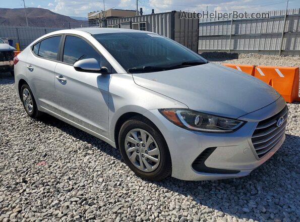KMHD74LF3HU376549 2017 HYUNDAI ELANTRA Silver Передня права чверть