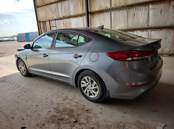 KMHD74LF3HU428357 2017 HYUNDAI ELANTRA Gray Delantero derecho