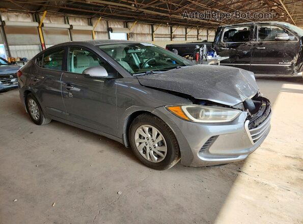 KMHD74LF3HU428357 2017 HYUNDAI ELANTRA Gray Vista del salpicadero