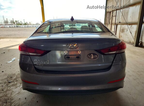 KMHD74LF3HU428357 2017 HYUNDAI ELANTRA Gray Vista interior trasera