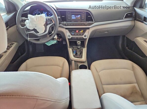 KMHD74LF3HU428357 2017 HYUNDAI ELANTRA Gray 
