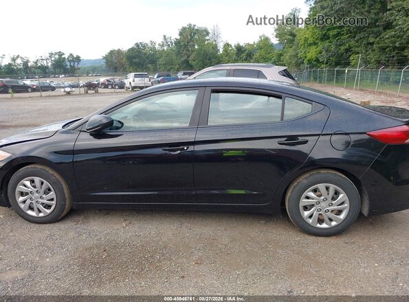 KMHD74LF3JU522356 2018 HYUNDAI ELANTRA Черный 