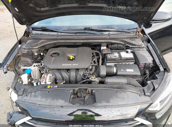 KMHD74LF3JU522356 2018 HYUNDAI ELANTRA Черный Вид сзади