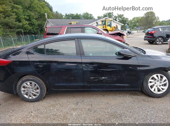 KMHD74LF3JU522356 2018 HYUNDAI ELANTRA Черный Панорамный вид салона 360°