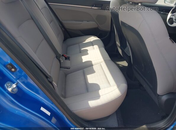 KMHD74LF4HU410868 2017 HYUNDAI ELANTRA Blue VIN კოდის სტიკერის ხედი