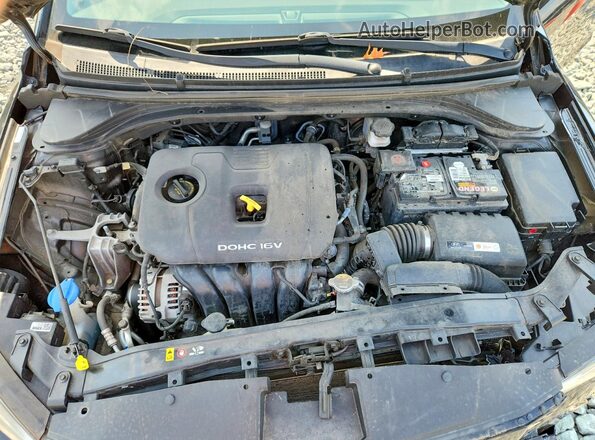 KMHD74LF4JU489397 2018 HYUNDAI ELANTRA Black Vista interior trasera