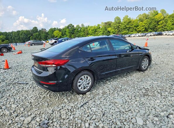 KMHD74LF4JU489397 2018 HYUNDAI ELANTRA Black Trasero derecho