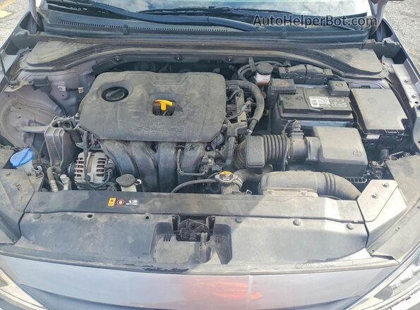 KMHD74LF4LU092761 2020 HYUNDAI ELANTRA Gray Widok wnętrza z tyłu