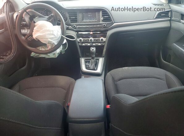 KMHD74LF4LU092761 2020 HYUNDAI ELANTRA Gray Widok deski rozdzielczej