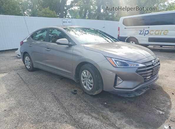 KMHD74LF4LU092761 2020 HYUNDAI ELANTRA Gray Przód prawy