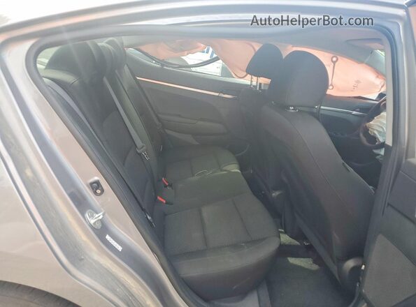 KMHD74LF4LU092761 2020 HYUNDAI ELANTRA Gray Widok tylnych siedzeń
