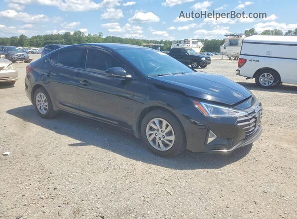 KMHD74LF4LU915608 2020 HYUNDAI ELANTRA Black წინა მარჯვენა