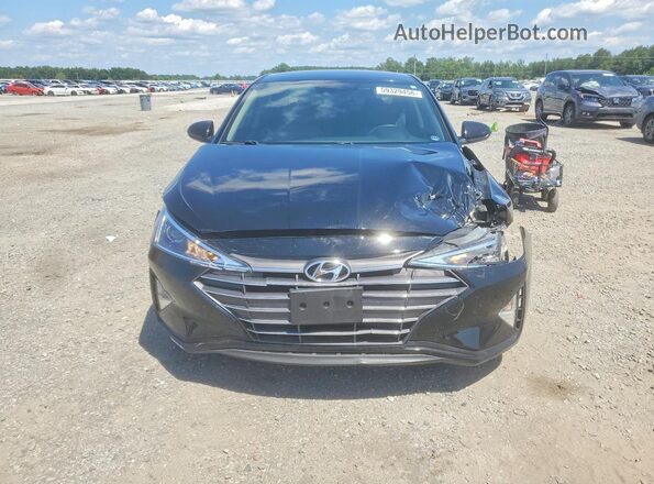 KMHD74LF4LU915608 2020 HYUNDAI ELANTRA Black წინა ხედი