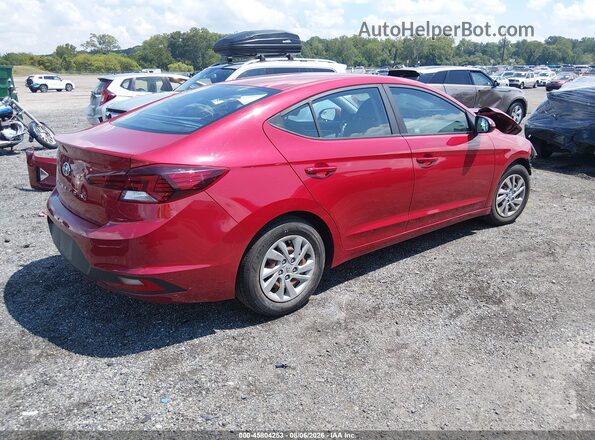KMHD74LF4LU995489 2020 HYUNDAI ELANTRA Red Tył prawy