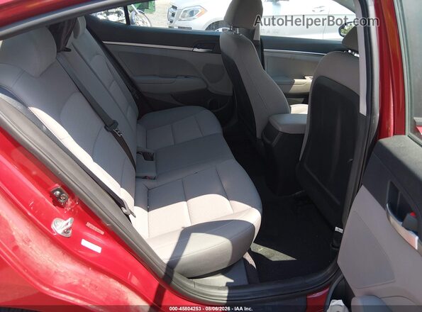 KMHD74LF4LU995489 2020 HYUNDAI ELANTRA Red Widok naklejki z numerem VIN