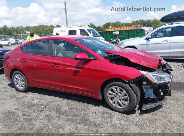 KMHD74LF4LU995489 2020 HYUNDAI ELANTRA Red Widok wnętrza 360 stopni