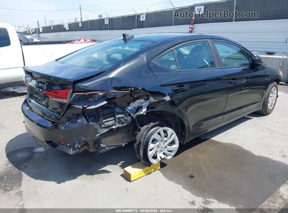 KMHD74LF5HU206273 2017 HYUNDAI ELANTRA Black უკანა მარჯვენა