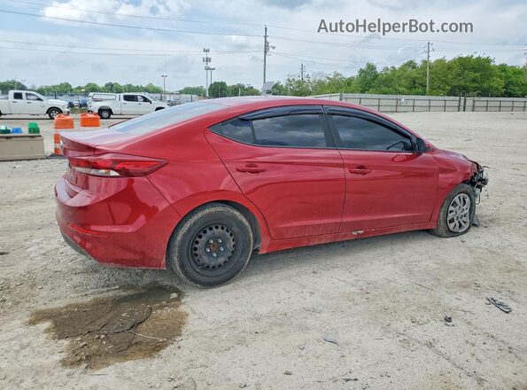 KMHD74LF5JU594658 2018 HYUNDAI ELANTRA Red Rear right