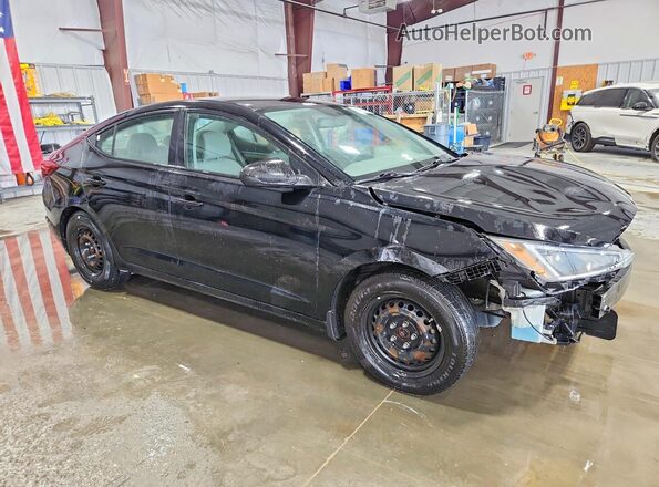 KMHD74LF5KU757777 2019 HYUNDAI ELANTRA Black წინა მარჯვენა