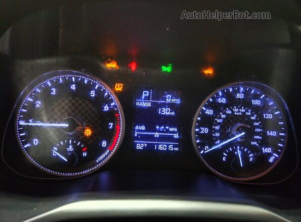 KMHD74LF5KU757777 2019 HYUNDAI ELANTRA Black ხელსაწყოთა პანელის ხედი