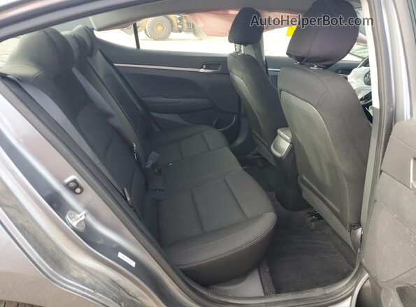 KMHD74LF5KU833756 2019 HYUNDAI ELANTRA Серебряный Вид задних сидений