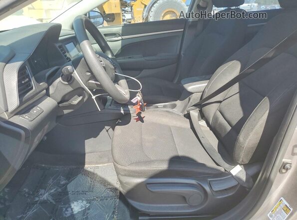 KMHD74LF5LU948004 2020 HYUNDAI ELANTRA Gray Вид салону спереду