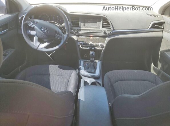 KMHD74LF5LU948004 2020 HYUNDAI ELANTRA Gray Вид панелі приладів