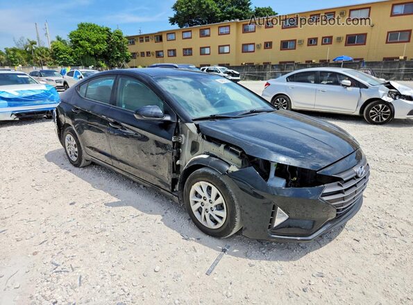 KMHD74LF5LU951713 2020 HYUNDAI ELANTRA Black Առջևի աջ