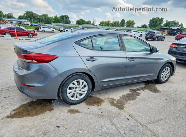 KMHD74LF6HU071966 2017 HYUNDAI ELANTRA Gray Trasero derecho