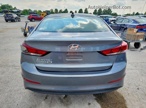 KMHD74LF6HU071966 2017 HYUNDAI ELANTRA Gray Vista trasera